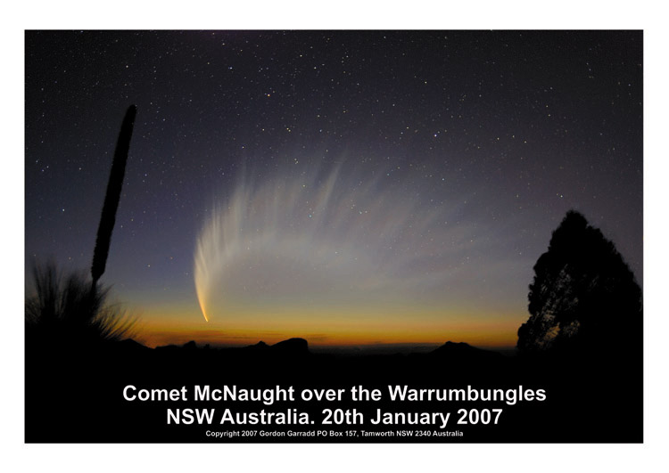 Comet McNaught Poster